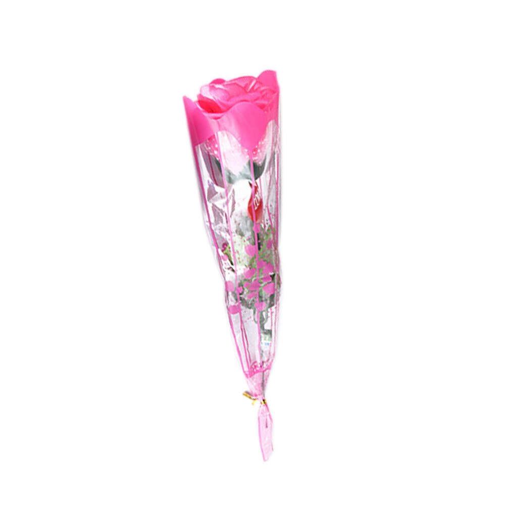 1 Pc Onderwijs Baby Speelgoed Led Knippert Simulatie Romantische Rose Bloem Nachtlampje Kleurrijke Educatief Speelgoed Y213: Pink