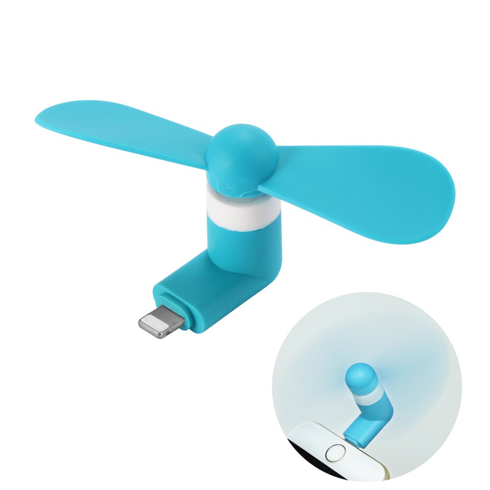 Mini ventilateur électrique USB de voyage pour IPhone 11 Pro, ventilateur de Ventilation à faible bruit, vent fort, nouveauté