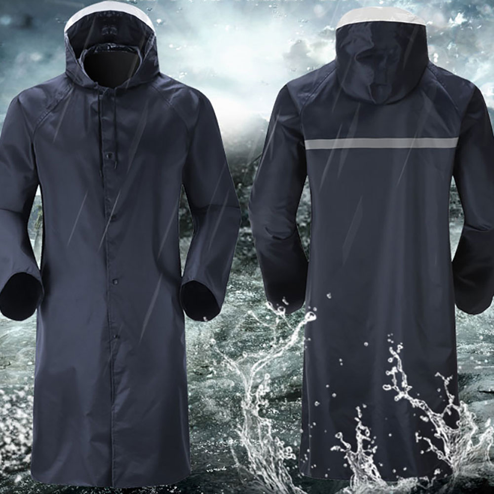 Leafs Regenponcho 4 Stück Transparent Regencape mit Kapuze