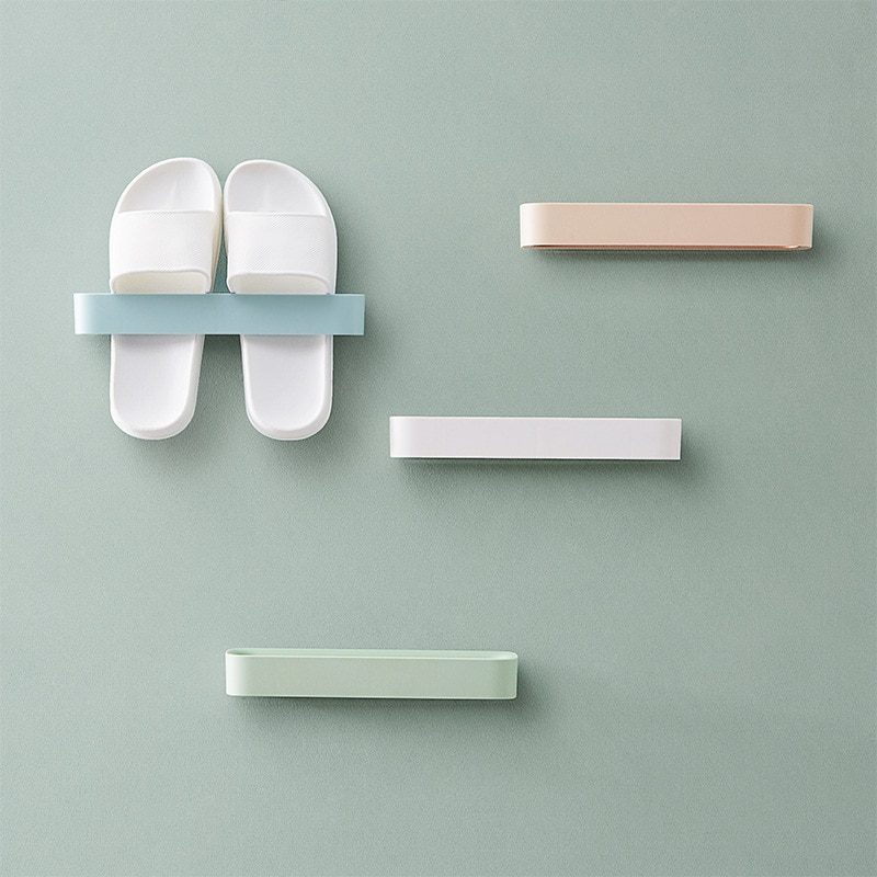 Wandmontage Schoenenrek Plank Hoge Hakken Sport Schoen Organisatoren Slippers Badkamer Magazijnstellingen Thuis Ruimtebesparend Schoenen Hanger