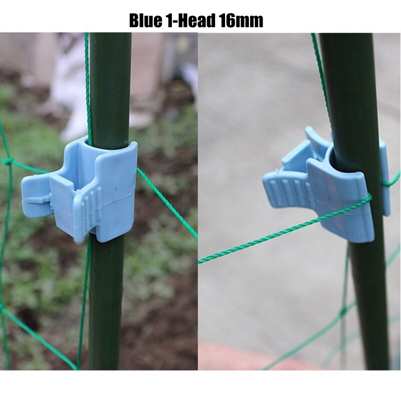 10pcs/lot Pipe Clamp Greenhouse Film Frame Vegetable Fruit Cover Insect Net Sunshade Net Fixing Clamp Clip Home Garden Tools