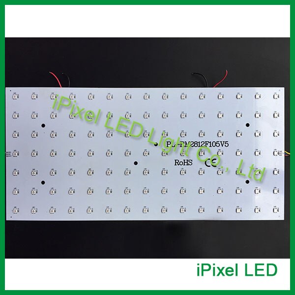 Multi color dc5v addressable ws2812b rgb led rigid matrix array