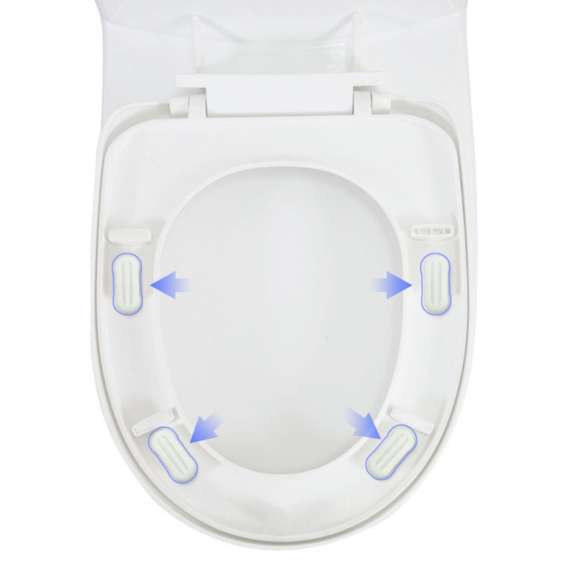 Zelfklevende Toilet Seat Pakking Set Van Vier Thuis Tuin Huishoudelijke Verhandelt Badkamer Producten