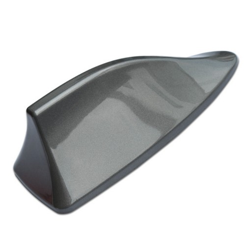 Antenas de señal de coche alerón con forma de aleta de tiburón para Seat Toledo 4 NH 3 5P Arona Ateca Exeo ST Leon 3 ST SC X, accesorios: Gris