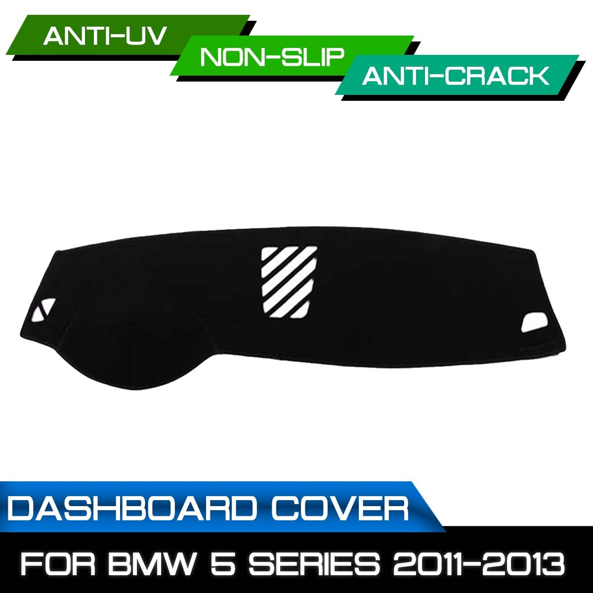 Auto Dashboard Mat Anti-Vuile Antislip Voor Bmw 5 Serie Dash Cover Mat Uv bescherming Schaduw Sticker
