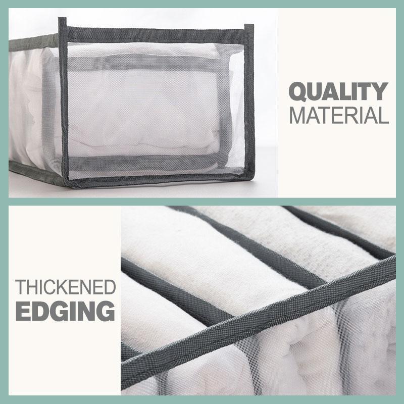 Wardrobe Clothes Organizer Closet Organizer Storage Box Foldable Underwear Organizers Storage Dividers Drawer Organizer