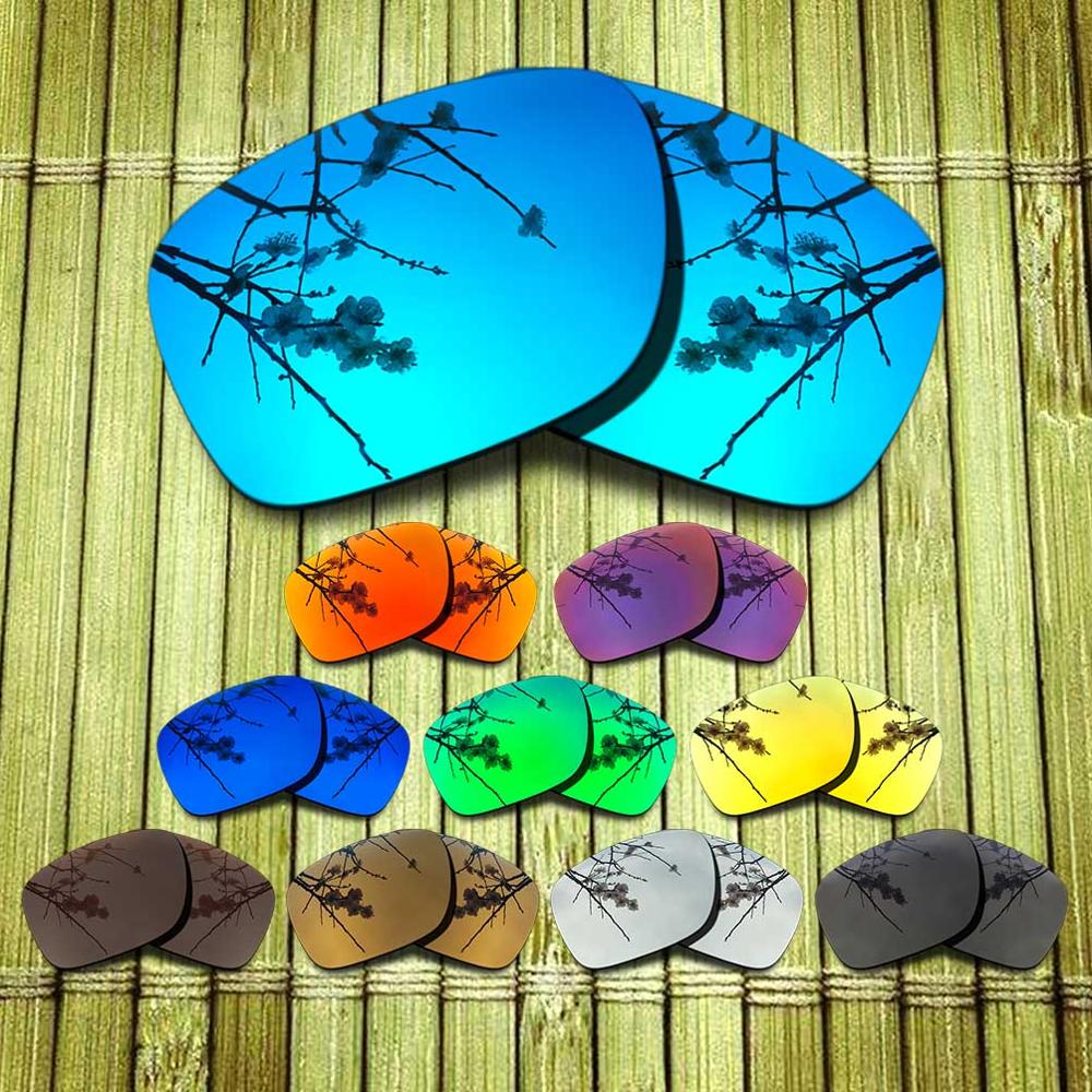 Polarisierte Ersatz Linse Für-Oakley Mainlink Sonnenbrille Rahmen Wahre Farbe Gespiegelt Beschichtung-Blau Optionen