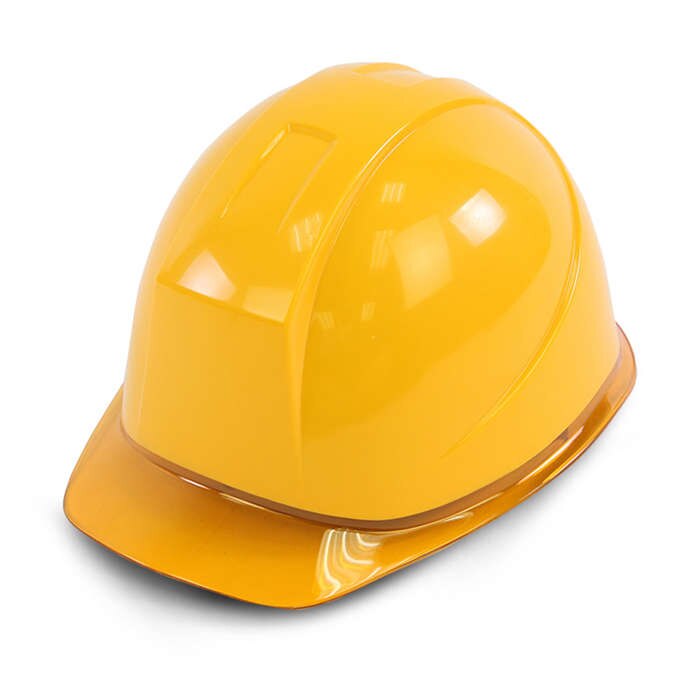 Ck tech. sikkerhedshjelm arbejde abs ingeniørarbejde beskyttelseshætte styrke byggeplads isolerende hvid beskytte hjelme: Gul
