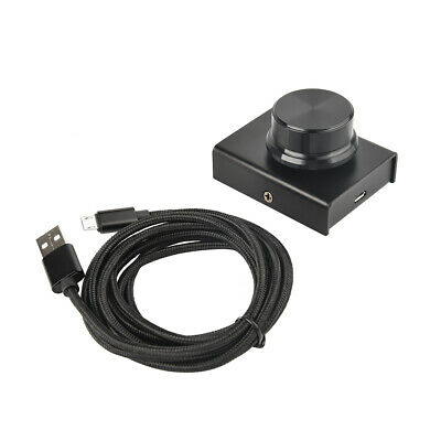 Volume Control Knob Laptop PC Volume Control Knob Computer Volume Controller Adjuster W/ USB Cable