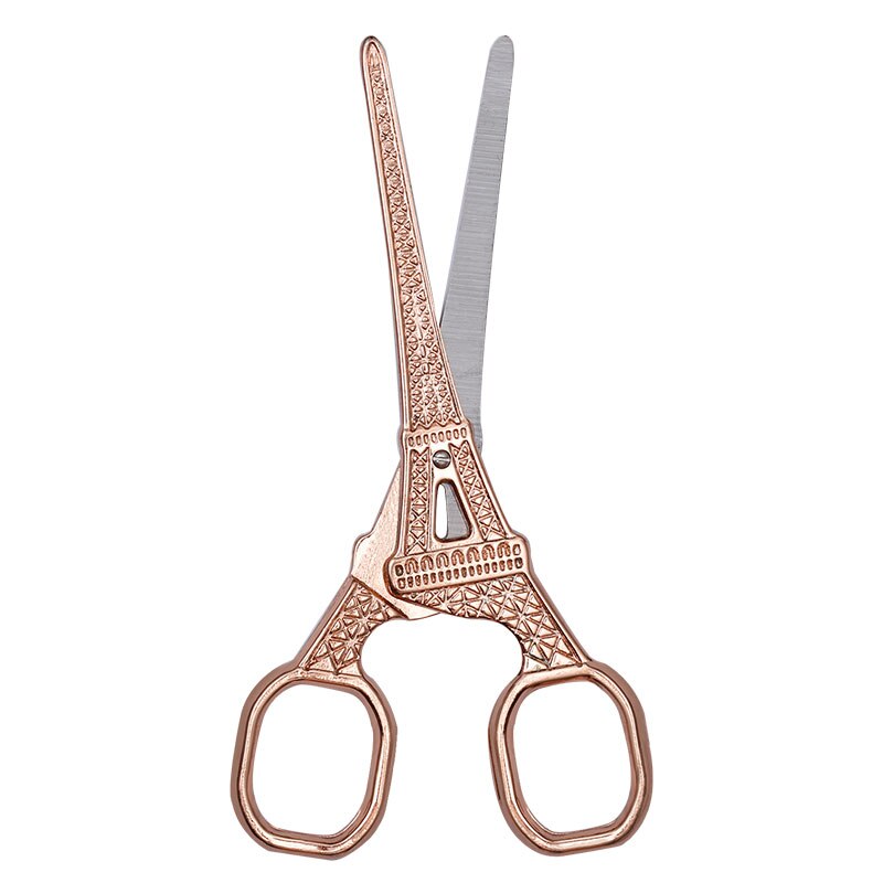 MIUSIE Durable Tailor Scissors Sewing Scissors DIY Household Fabric Cutter Shears Cross Stitch Scissors For Sewing Needlework: Rose gold