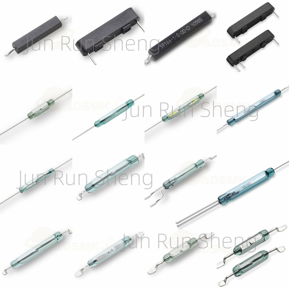 Reed Switch NO/NC SPDT MDRR-DT SMD MDSM-DT RI-90 ORT551 HYR1555 14M 3pin Normally Open/Closed Conversion Magnetic Contact Sensor
