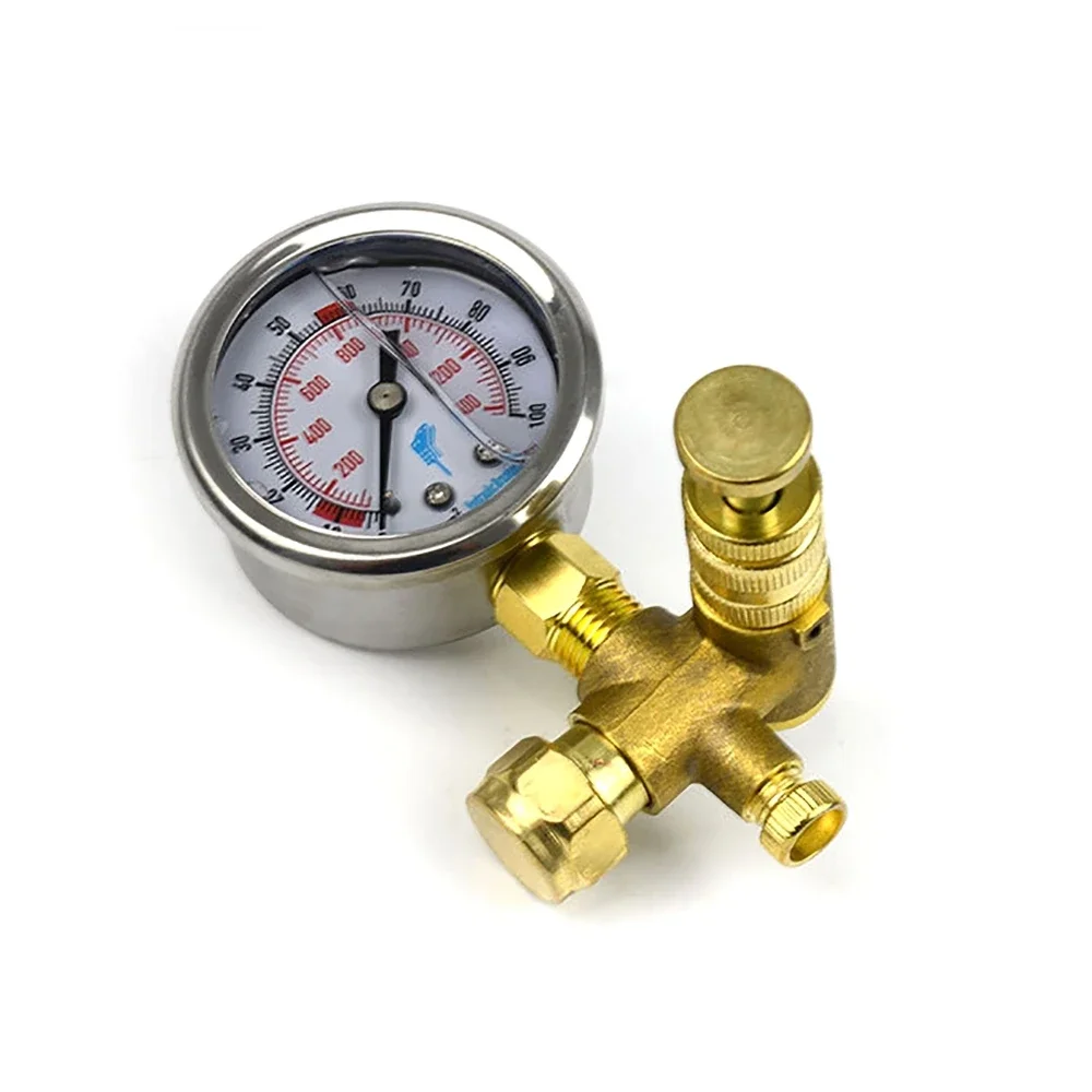 6Mpa manometerset voor stikstofgas Opladen Hydraulische breker Hamer Apparaat Meting Monitoren Accessoires