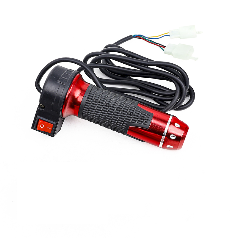 Electric Bicycle/Scooter/Motorcycle Aluminum Alloy Rolling Handle Set Speed Gas Handle/Throttle/Accelerator: light green
