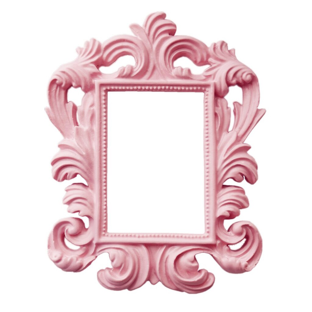 Barokke Frame Roze Kijkgaatje Fotolijst Photoprint Wedding Supply Trouwbedankjes Photo Prop Ornamenten Home Decor Deur