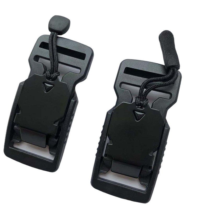 1 Pezzo Fibbia a Sgancio Rapido 20/25/32mm, Fibbia Magnetica Funzionale per Cinture, Accessori per Cinghie di Zaini e Borse da Esterno