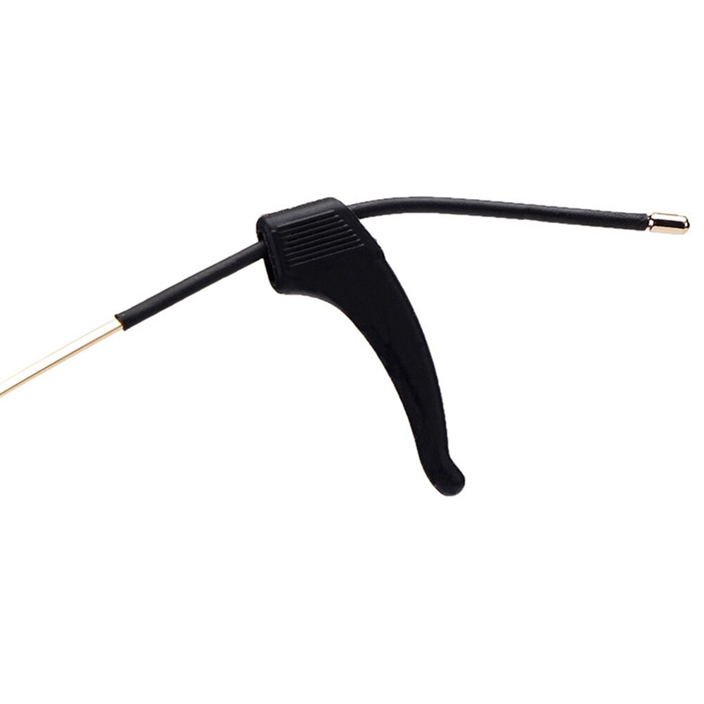 1Pairs Eyewear Anti Slip Siliconen Oorhaak Tempel Tip Houder Ogen Bril Accessoires Effen Kleur Anti Slip Oor Haken siliconen