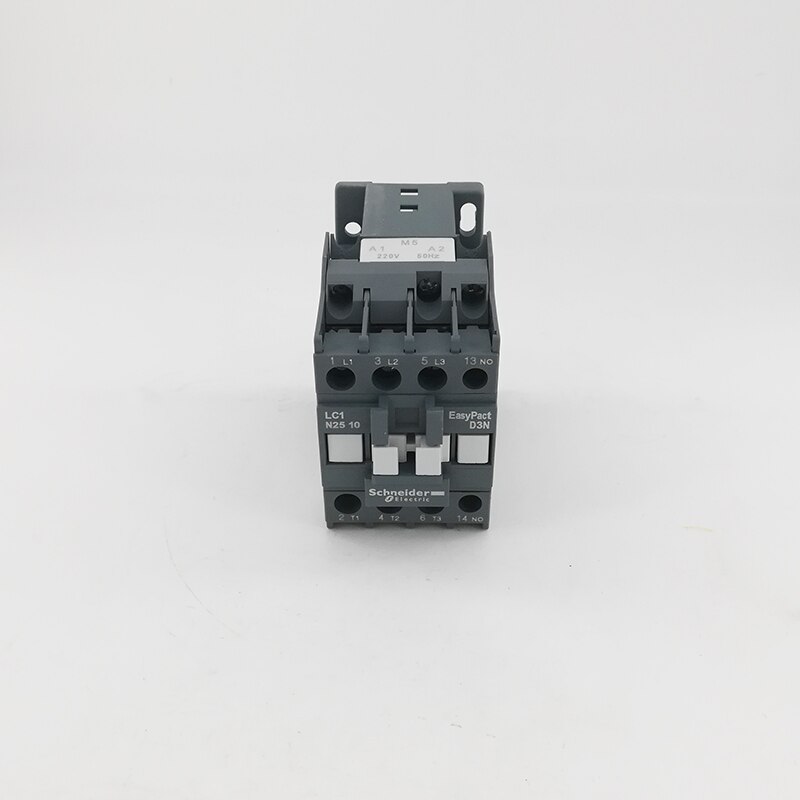Schneider elektrisk vekselstrøms kontaktor med tre niveauer normalt åben  lc1 n 2510 m 5n / lc1 n 2501 m 5n normalt lukket 25a ac220v