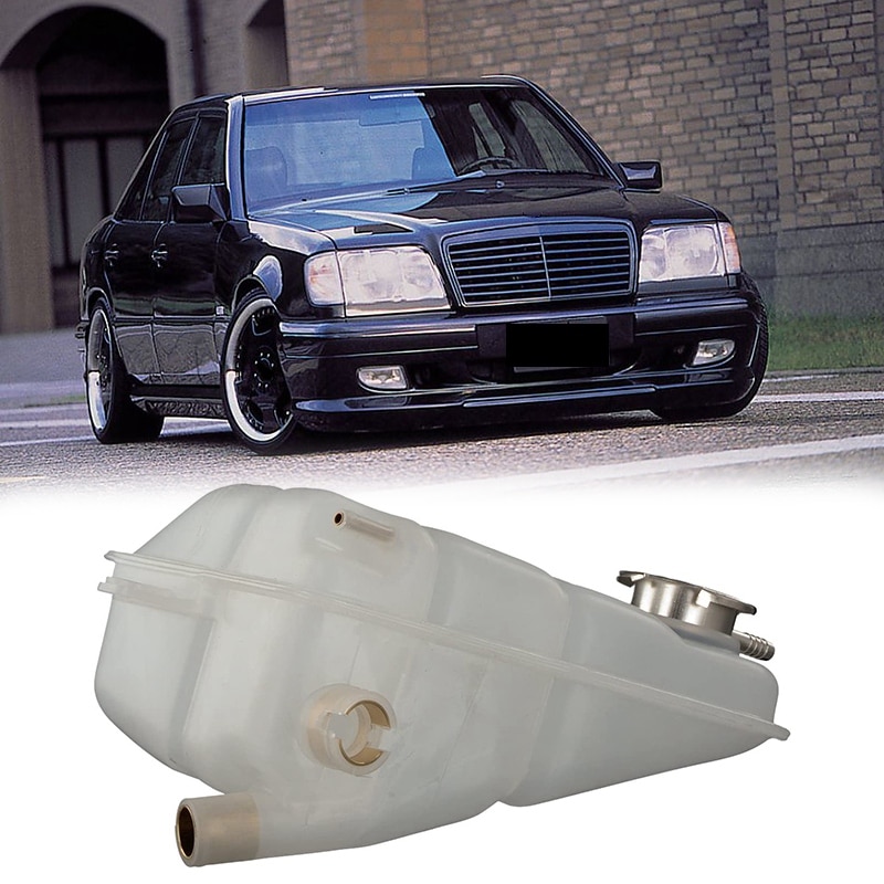 Car Coolant Reservoir Overflow Expansion Tank for Mercedes Benz S-CLASS E-CLASS W124 W126 W126 C126 1265001549: Default Title