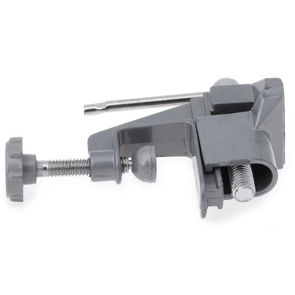 Building Screw Aluminium Alloy Bench Vice Fixed Table Vise Tool Suction Mini Clamp
