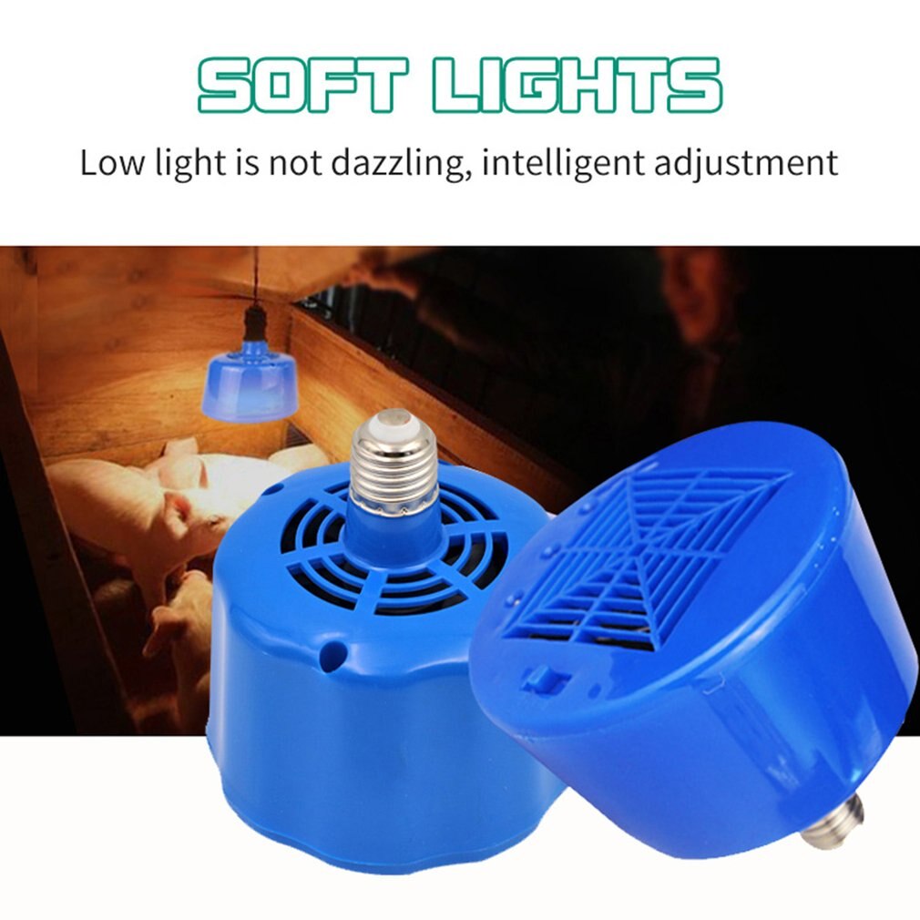 Blauwe broedmachine voor huisdieren, broedmachine voor kippen, temperatuurregelaar, verwarming, boerderijgereedschap, verstelbare verwarmingslamp