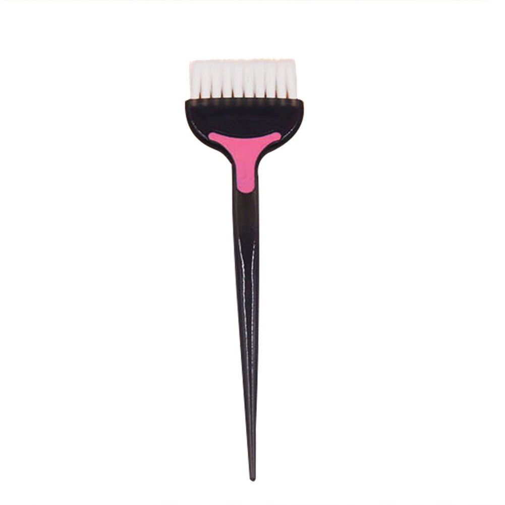 Outil de peigne de coloration de cheveux brosse de teinture de cheveux jetable brosse de cheveux doux de coiffure: Black