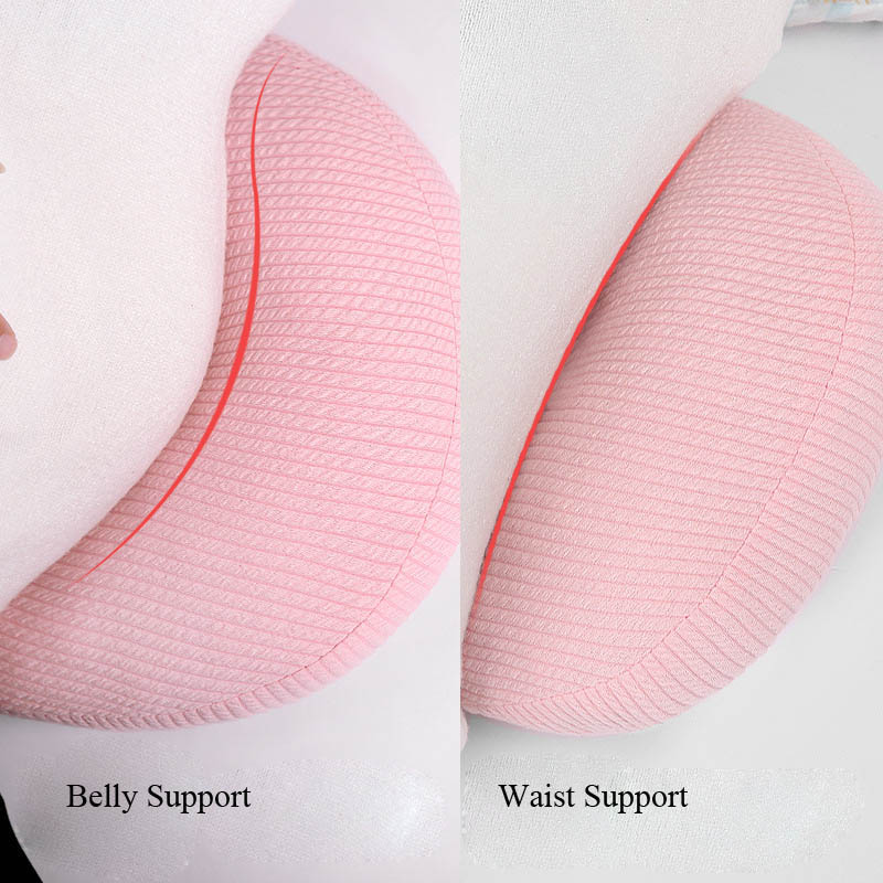 Pregnancy Bedding Sleeping Pillows for Pregnant Women U-Shape Maternity Cushion Back Pain Relief Lumbar Support