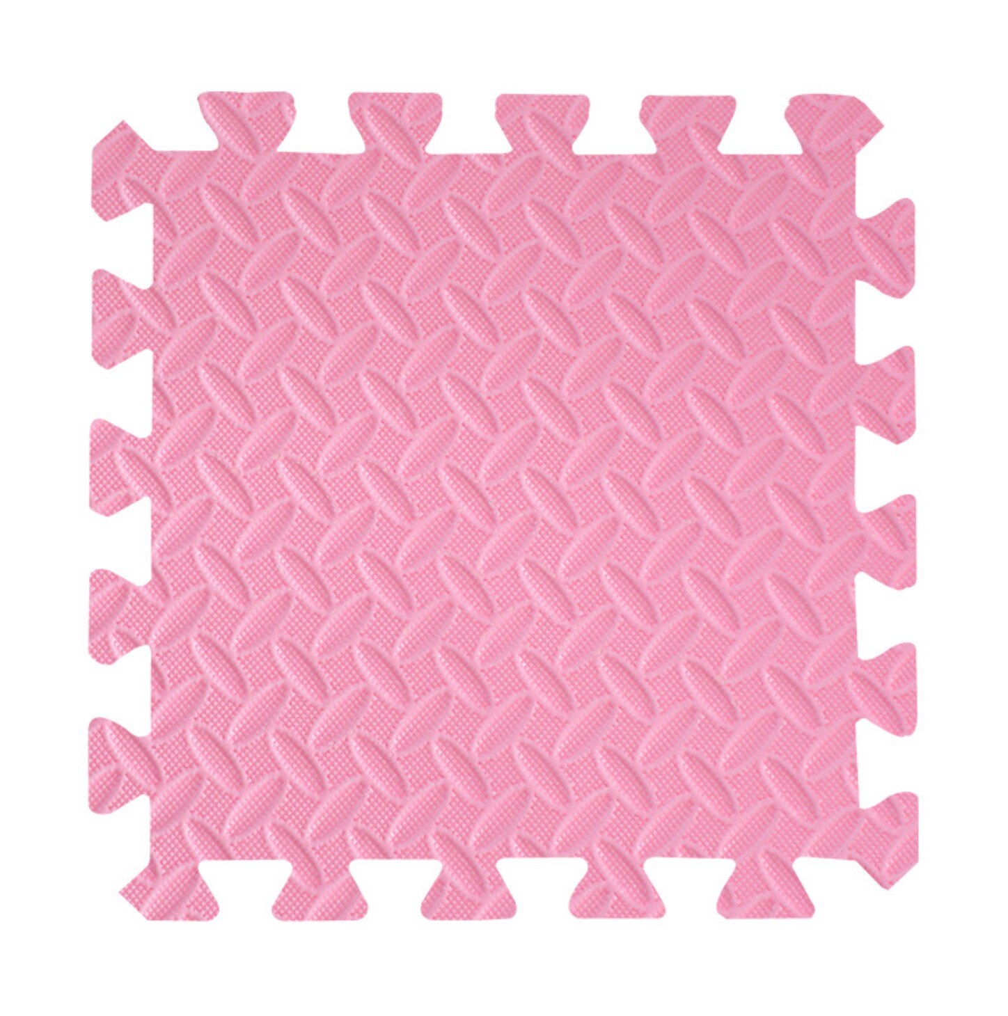 Alfombrilla de goma EVA de 30x30cm para suelo, alfombrilla de espuma suave antideslizante para gimnasio, para hacer ejercicio y Yoga, 12 piezas: 12ps-pink1