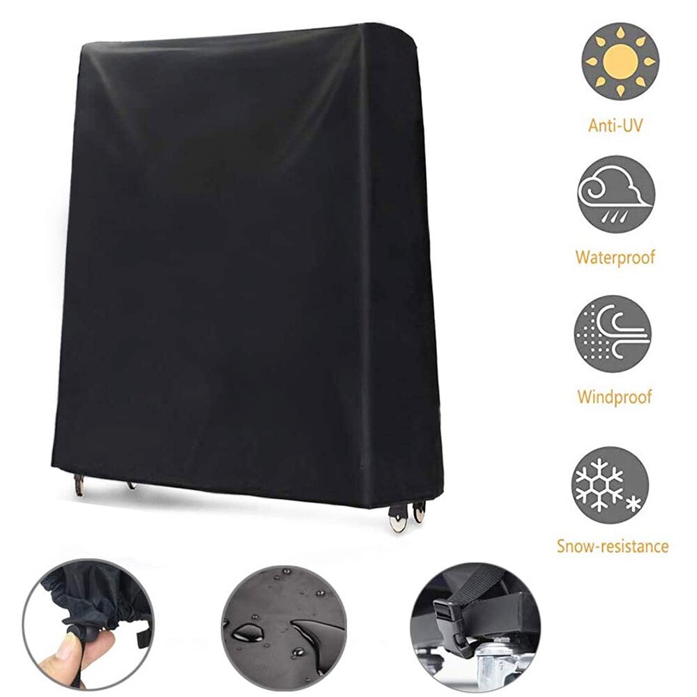 Waterproof Ping Pong Table Cover Tennis Cover Protect Outdoor Oxford Cloth Indoor Anti-UV Dustproof Pingpong case
