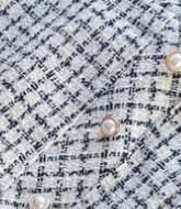 Autumn Girls Tweed Skirt Girls Skirt Kids Skirts: White / 2T