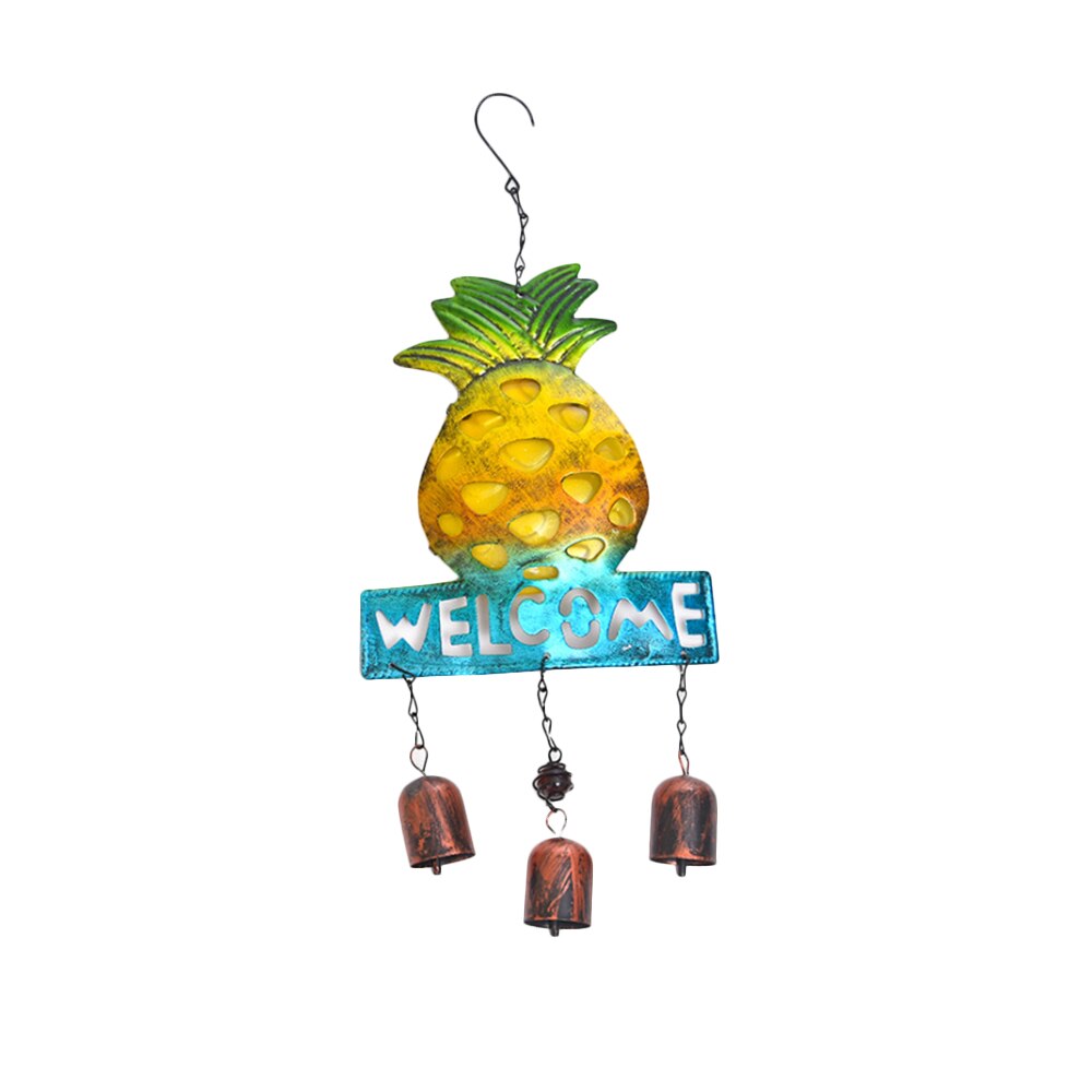 Retro vitral pássaro vento sinos de metal interior ao ar livre suncatcher campainha para janela escritório em casa pátio gramado ornamentos: B1
