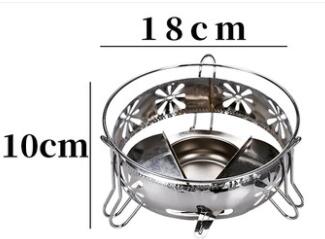 Portable Outdoor Camping Alcohol Stove Hiking Backpacking Picnic Ultralight Cooking Alcohol Burner Stove Furnace