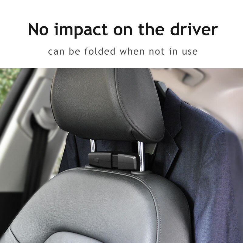 Multifunctional Car Seat Hook Coat Hanger Headrest Coat Hanger Clothes Suits Holder
