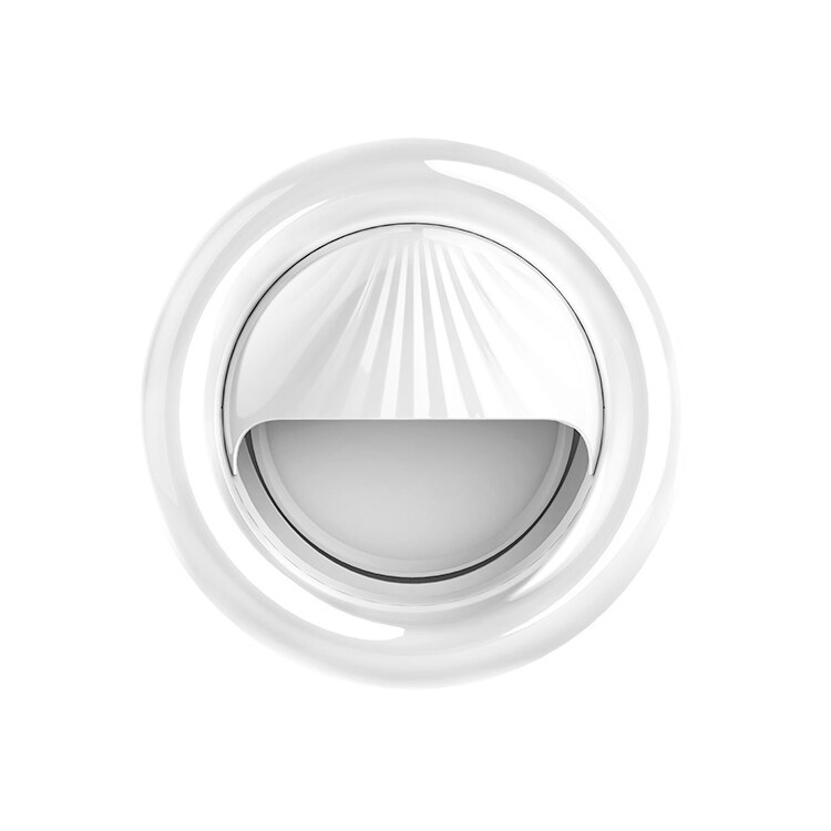 RK34 Oplaadbare Schoonheid Selfie Licht Selfie Clip Flash Licht Invullen: WHITE