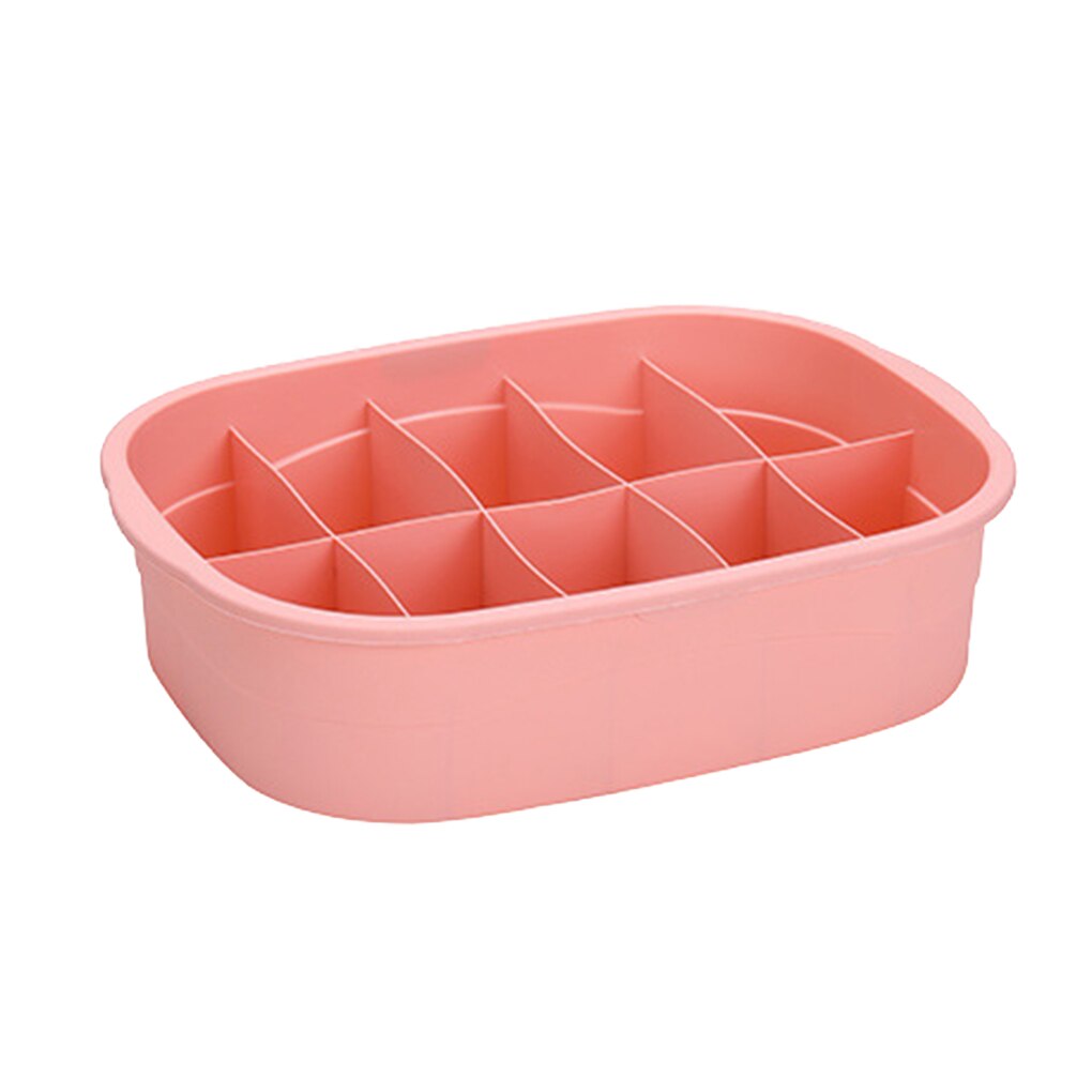 Opbergdozen Plastic Closet Ondergoed Slipje Divider Lade Lidded Closet Organizer Interieur Voor Stropdassen Sokken Shorts Bra: NO.2