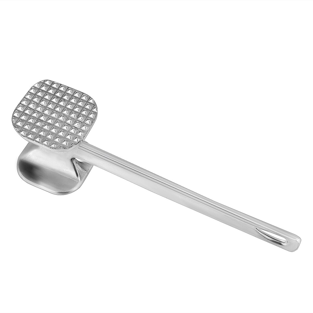 Home Single Side Hammer Aluminum Alloy Steak Hammer Pine Meat Hammer Pork Chop Hammer Single Side Pork Chop Hammer TLS: Default Title