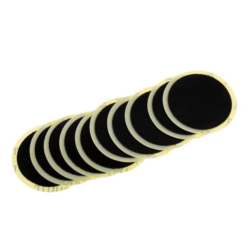 Duuti 10 stuks fietsband reparatieset zonder lijm, gereedschap voor het repareren van lekke banden bij fietsen