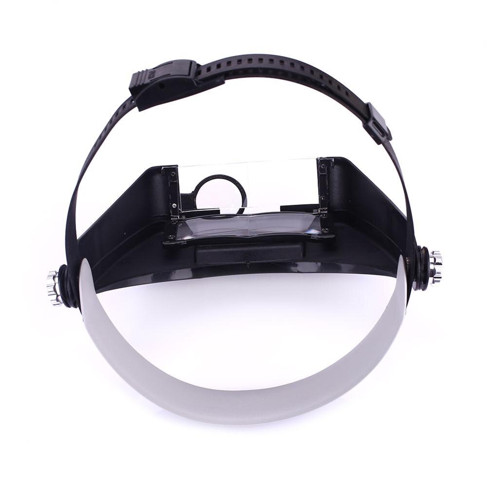 LED Head-mounted Watch Maintenance Magnifying Glasses For Reading Optivisor Magnifying Glass Loupes Jewelry Watch Repair Tool