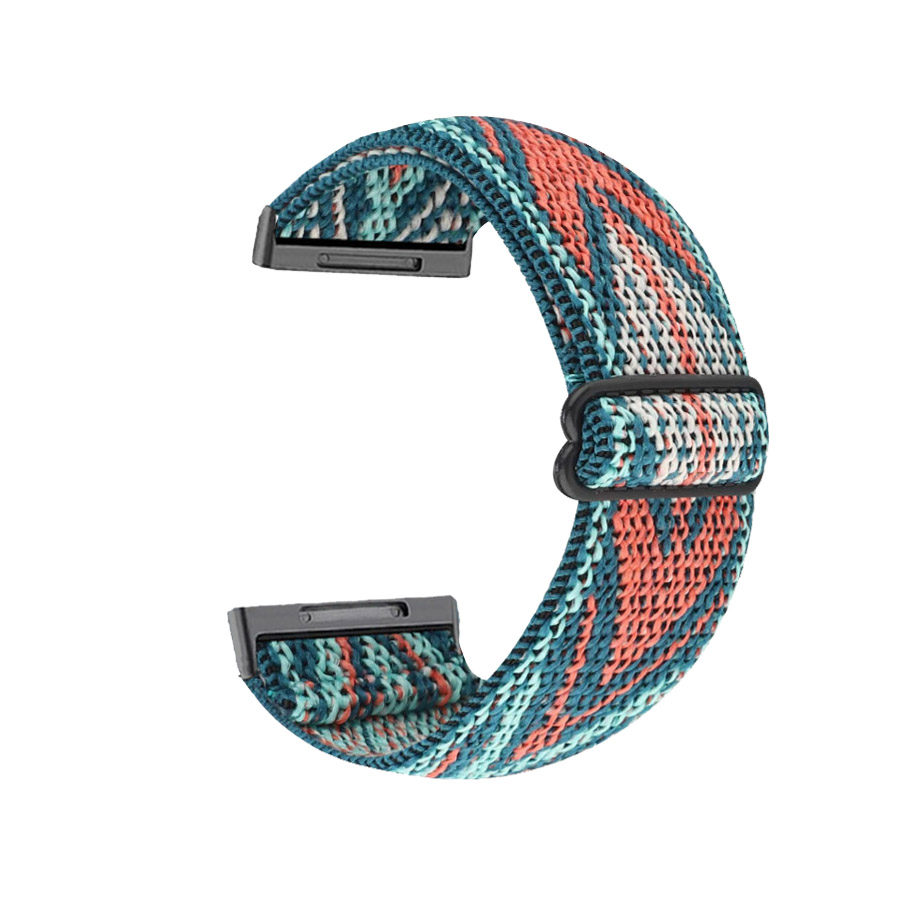 Nylon elastische lus horlogeband voor Fitbit Versa 4 3 riem vervangende armband voor Fitbit Sense 2 polsbandje Correa riem accessoire