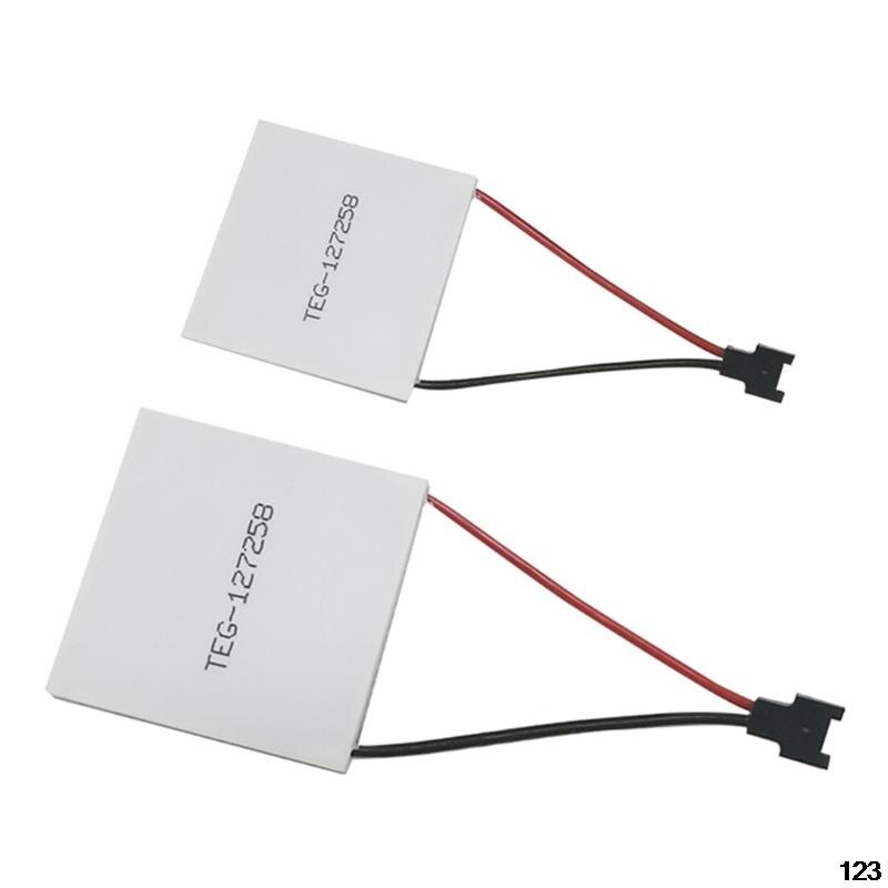 Halfgeleider Thermo-elektrische Generator Thermo-elektrische Koeler Peltier Onderdelen Koeling Module 40X40Mm 30x30mm