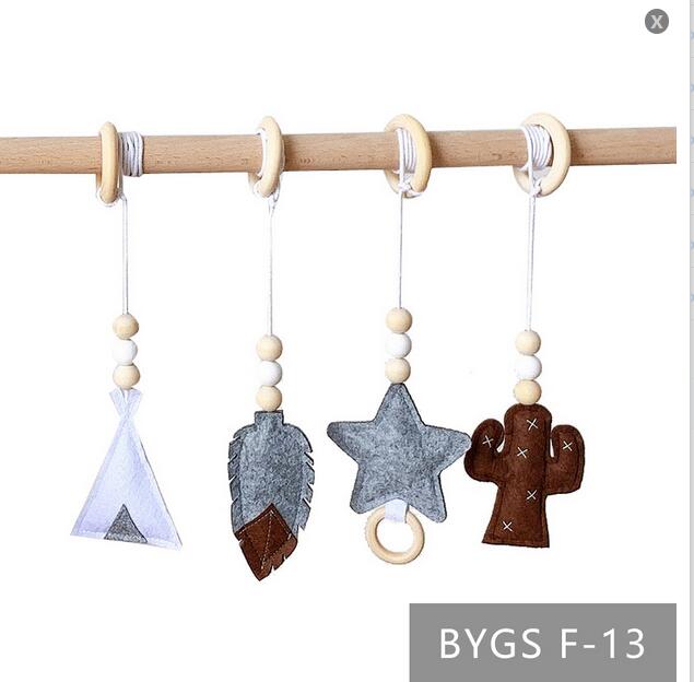New Arrival dziecko drewniane aktywność siłownia zagraj w przedszkole Sensory Ring-Pull zabawka Fitness rama wystrój pokoju wieszak na ubrania zabawki dla dzieci: 13