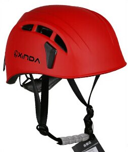 Xinda-casco de escalada en roca al aire libre, equipo de rescate de montaña, espeleología para ampliar la seguridad, trabajo de espeleología: Red