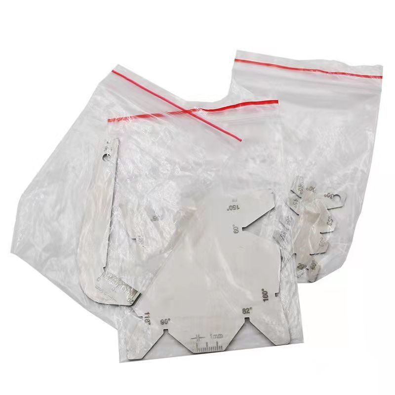 Measuring angle set of 3，Angle square angle model turning tool gauge drill head angle gauge stainless steel