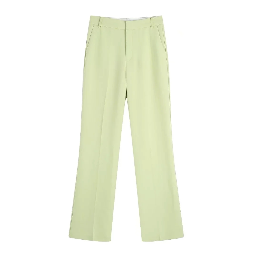 Groene Blazer van Je m'appelle - Dames - Travelstof - Maat 44 - 2 maten beschikbaar