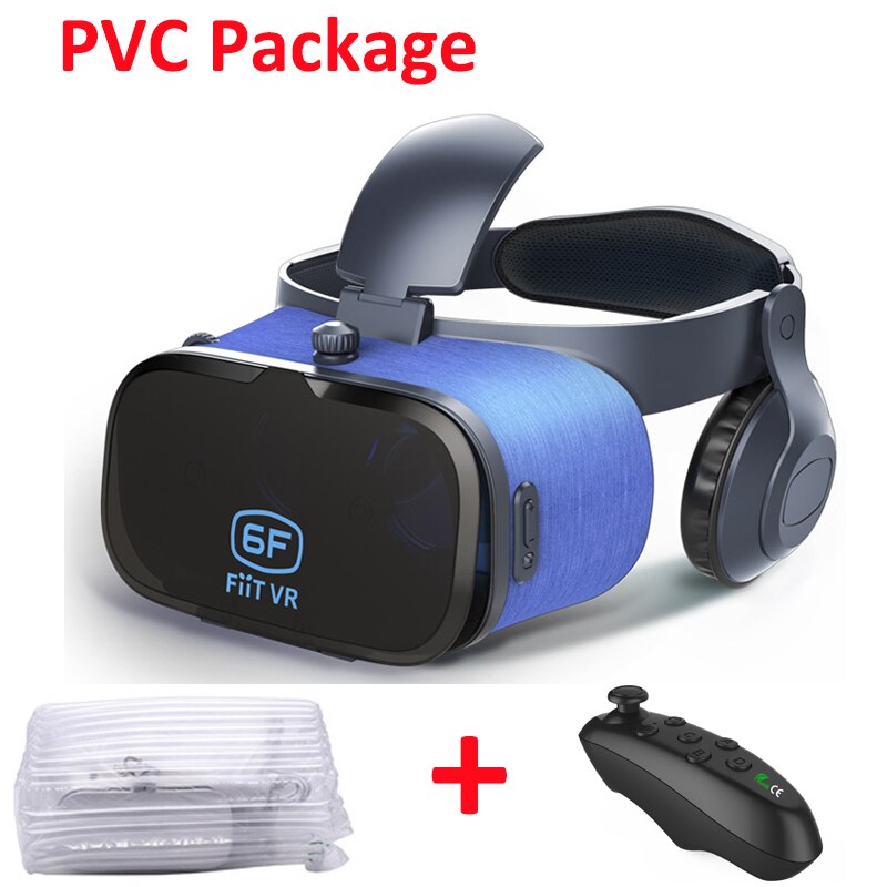 NEUE! Original FIIT VR virtuell Wirklichkeit brille 3D Gläser google karton mit Headset Stereo Kasten Für smartphone 4,7-6,0 zoll: VR mit ControllerA