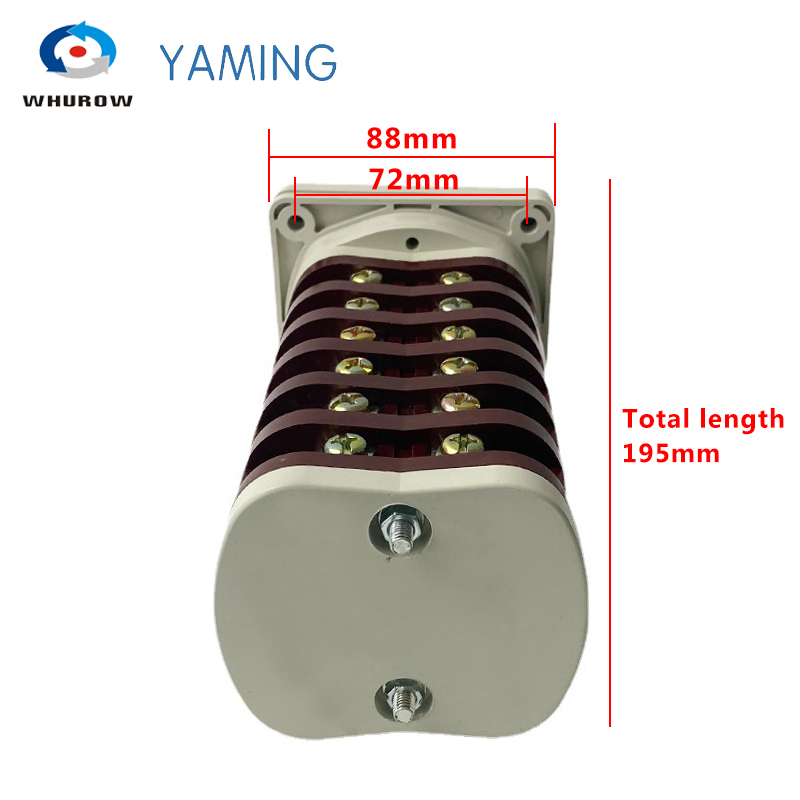 10 positie rotary switch 6 pole switch cam switch omschakelaar 63a bx6 lasmachine Fabrikant