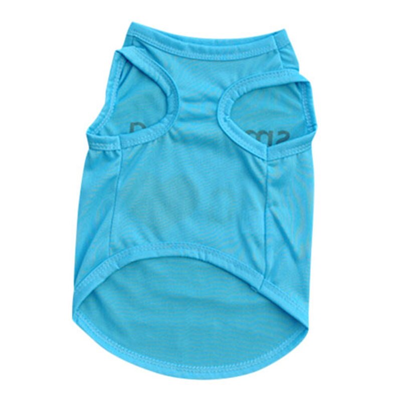 Vestido de verano con estampado de corazón y letras para perros pequeños, ropa para cachorros de gato, ropa para mascotas