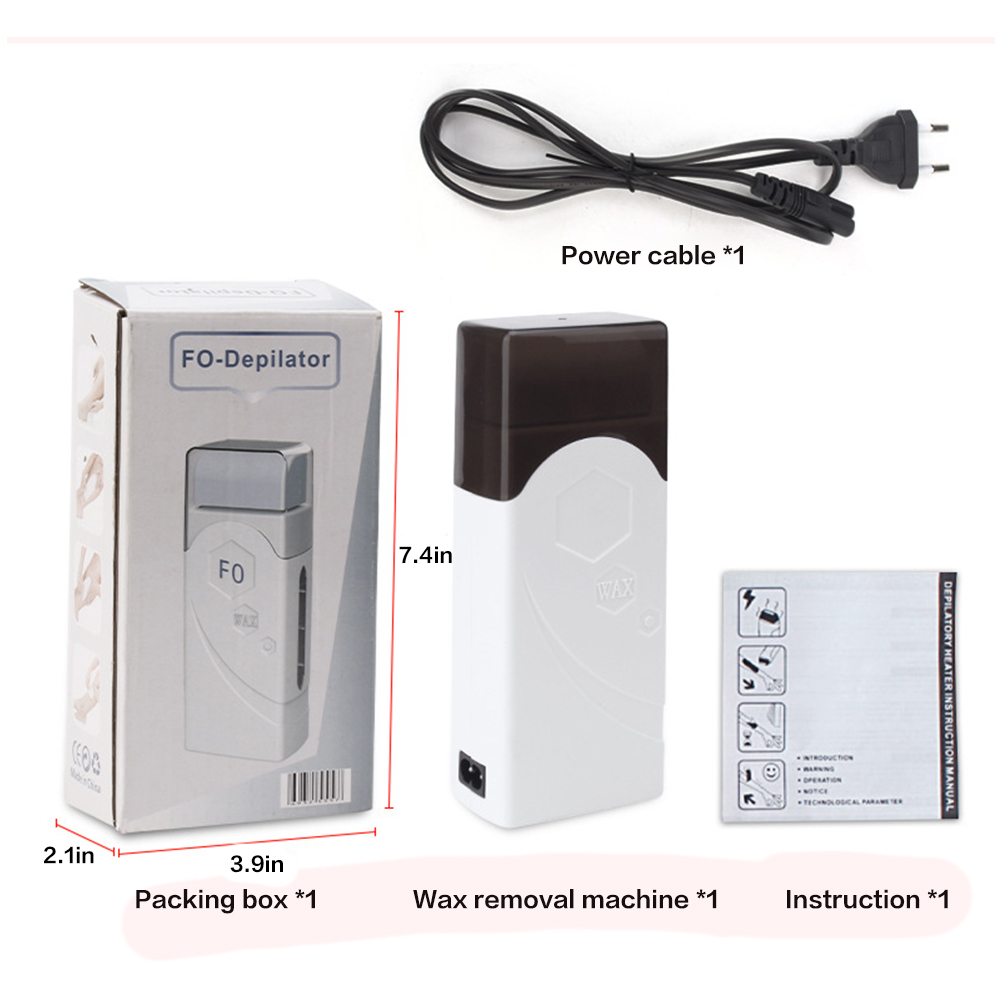 Draagbare Enkele Ontharing Wax Machine Elektrische Roller Ontharing Wax Heater Handheld Ontharing Wax Smelten Machine