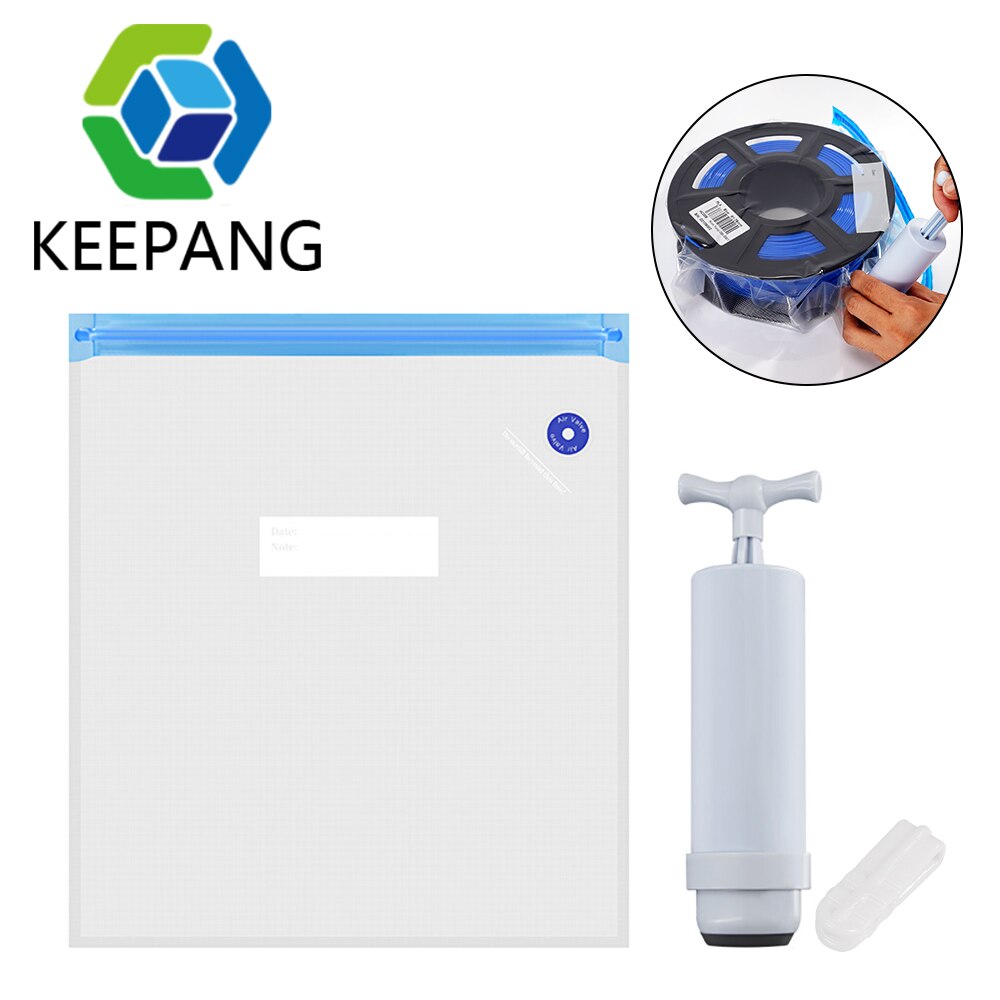 Sac de rangement de Filament d&#39;imprimante 3D, Kit de nettoyage, sacs scellés résistants à l&#39;humidité pour sèche-Filament d&#39;imprimante 3D ABS PLA