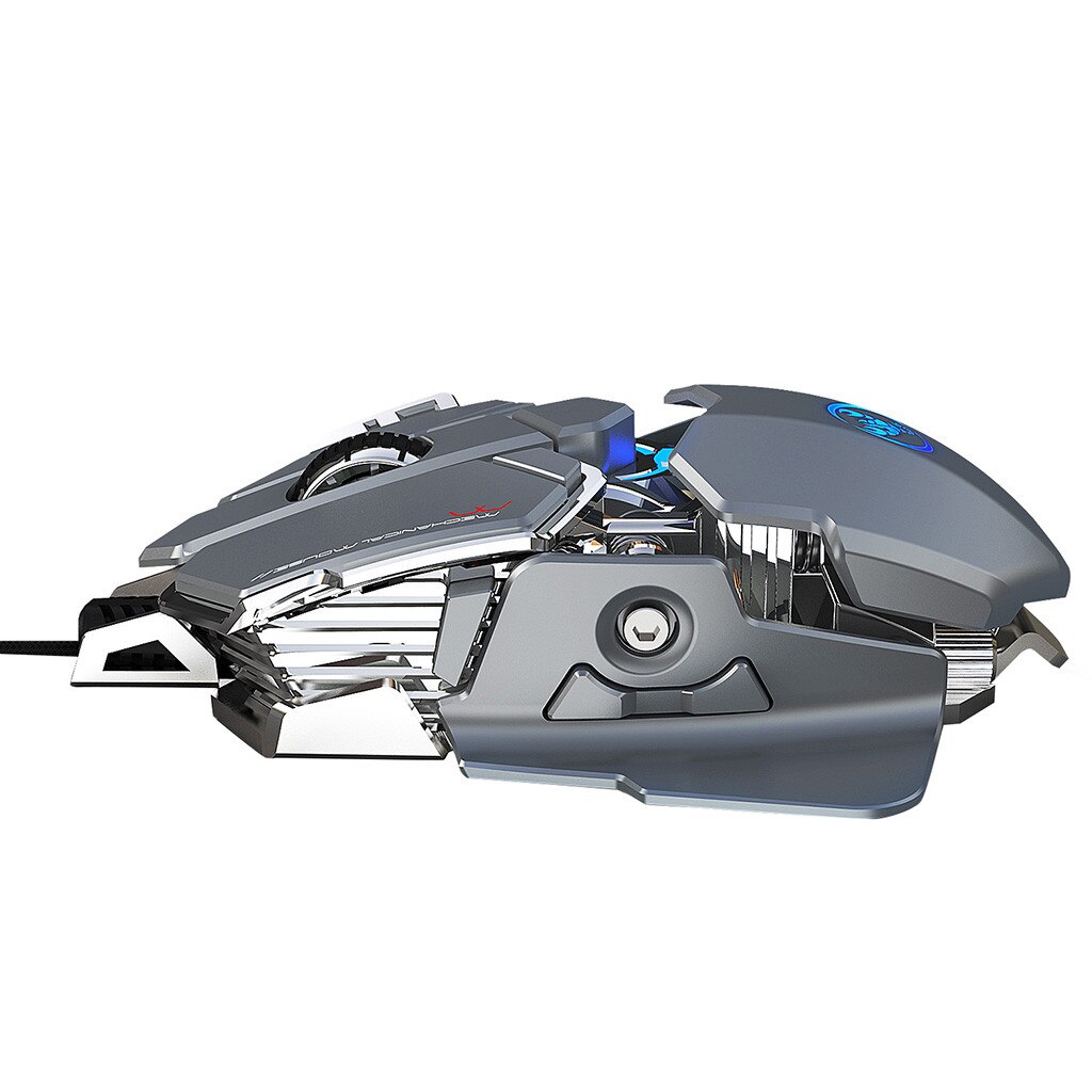 Gaming Mouse Wired USB DPI Adjustable Macro Programmable Mouse Gamer Optical RGB Mause Game Mice For PC Computer