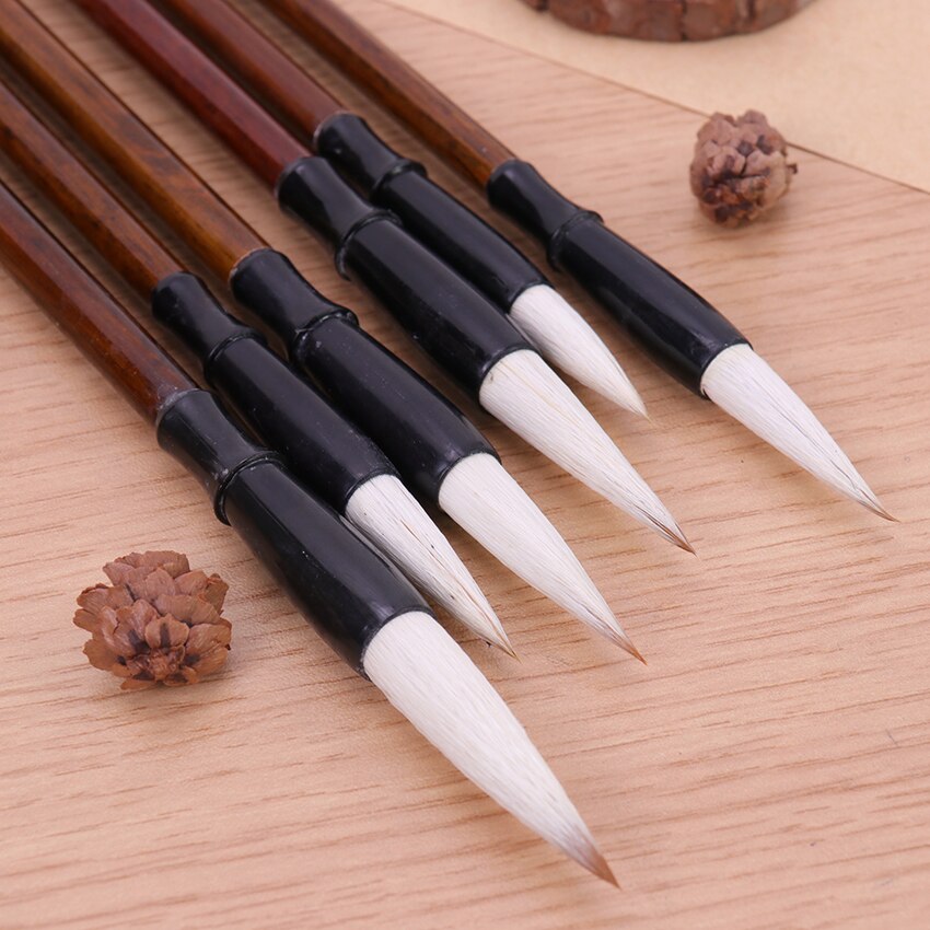 3 PCS Calligraphy Pen Woolen and Weasel Hair Chinese Calligraphy Brushes Pen Office Stationery Art Writing Pens School Supplies